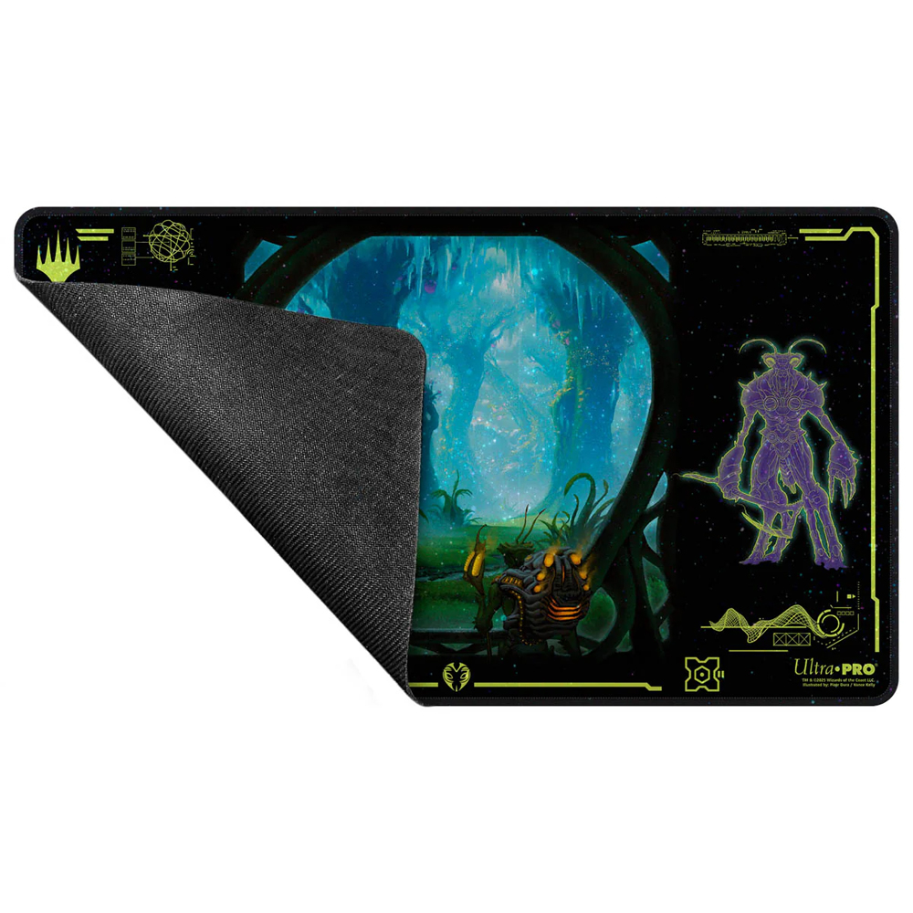 MTG ultra pro 卑劣な毒攻め Holofoilプレイマット mtg ultra pro 公式プレイマット ケフカ 卑劣な毒攻め fin
