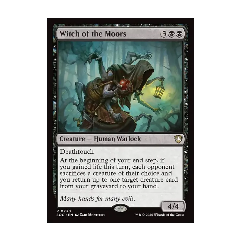Witch of the Moors - Secrets of Strixhaven Commander (Near Mint)