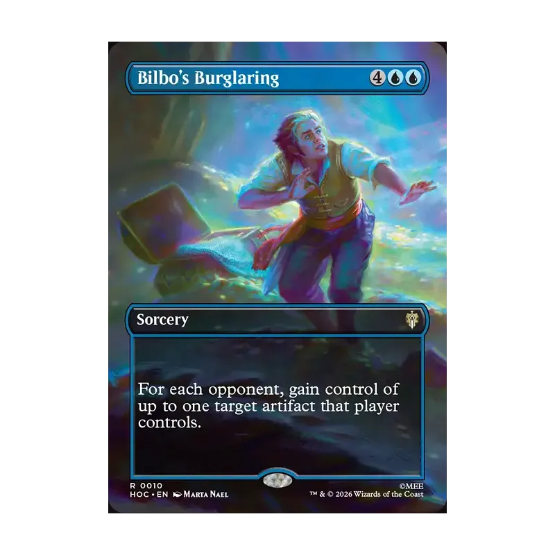 Bilbo's Burglaring (Borderless) - The Hobbit Eternal (Near Mint)