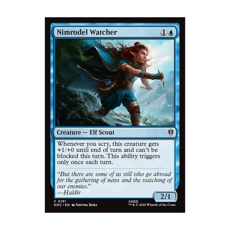 Nimrodel Watcher - The Hobbit Eternal (Near Mint)