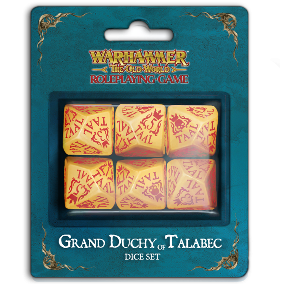 Warhammer The Old World RPG: Grand Ducy of Talabec Dice Set (Preorder)