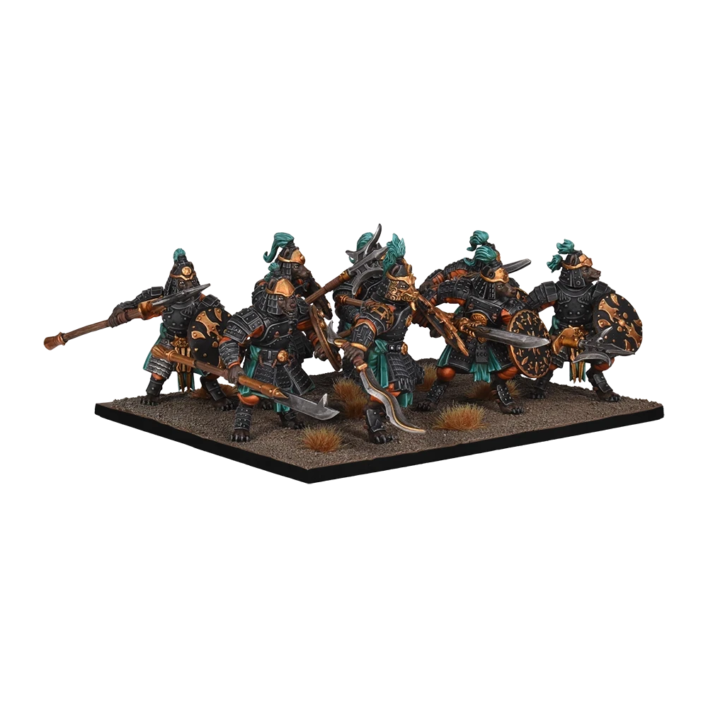 Kings of War 4E: Xirkaali - Warrior/Spearwarden Regiment (Preorder)