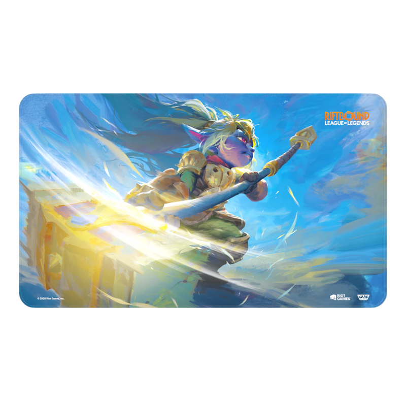 Riftbound Playmat: Unleashed - Poppy, Keeper of the Hammer (Preorder)