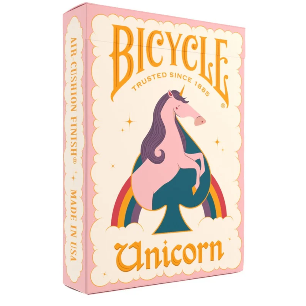 Bicycle Playing Cards: Pink Unicorn (Preorder)