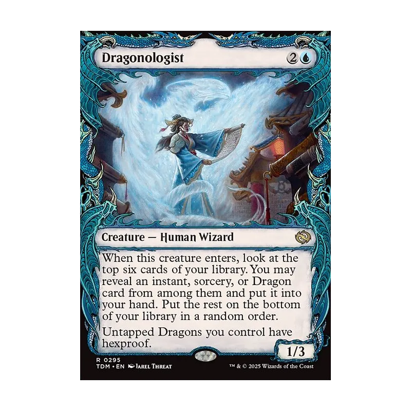 Dragonologist (Showcase) - Tarkir: Dragonstorm (Near Mint)