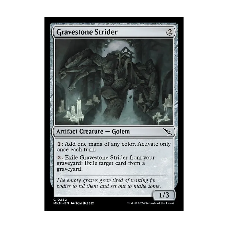 Gravestone Strider - Murders at Karlov Manor (Near Mint)