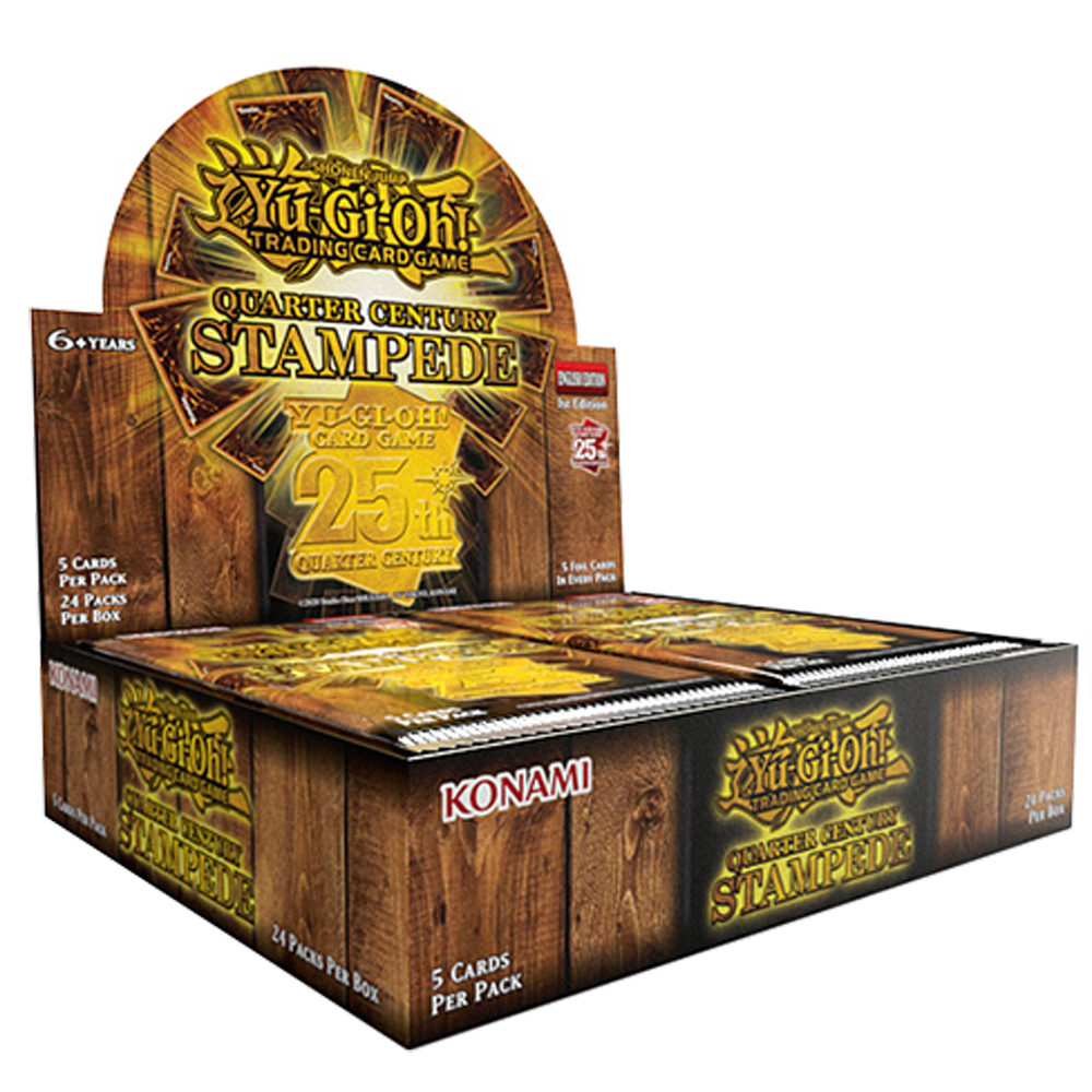 Yu-Gi-Oh TCG: Quarter Century Stampede - Booster Box (24)