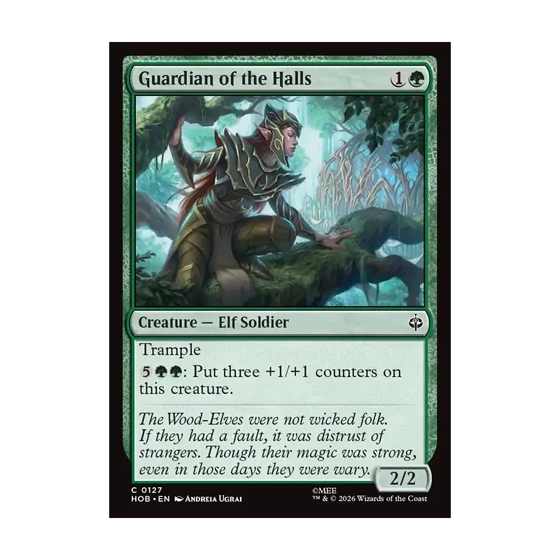 Guardian of the Halls - The Hobbit (Near Mint)