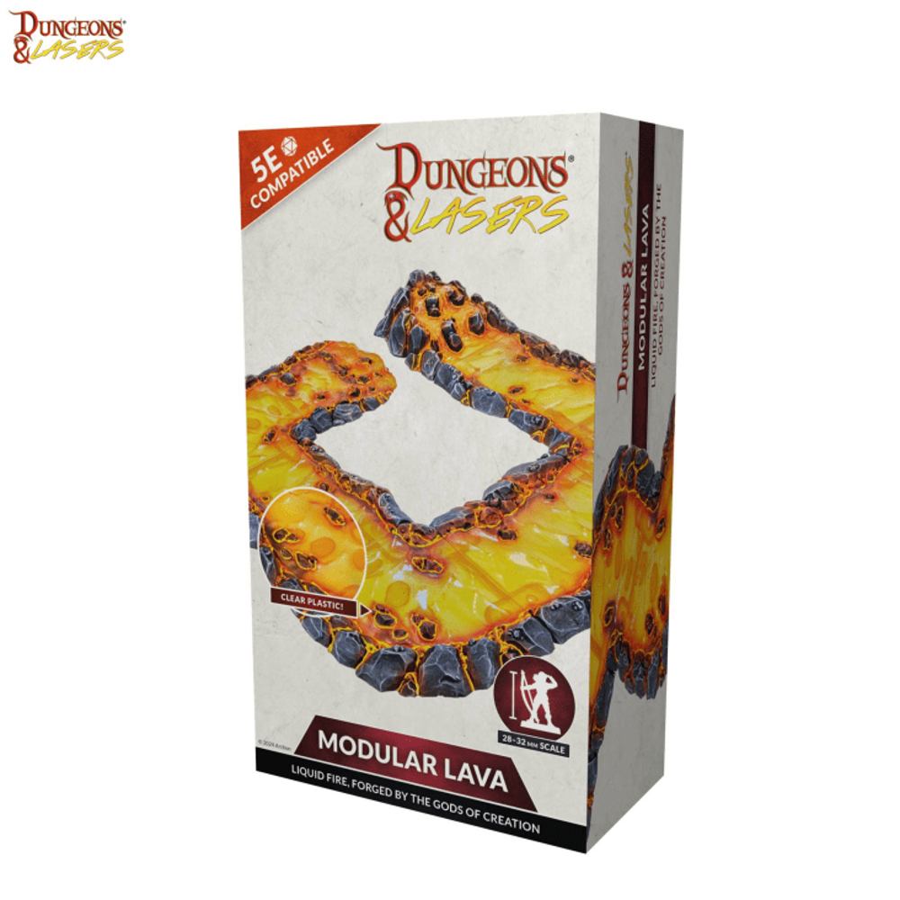 Dungeons & Lasers: Modular Lava | Accessories