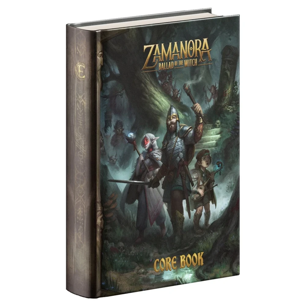 Legend in the Mist: ZAMANORA: Ballad of the Witch: Core Book (D&D 5E Compatible) (Preorder)