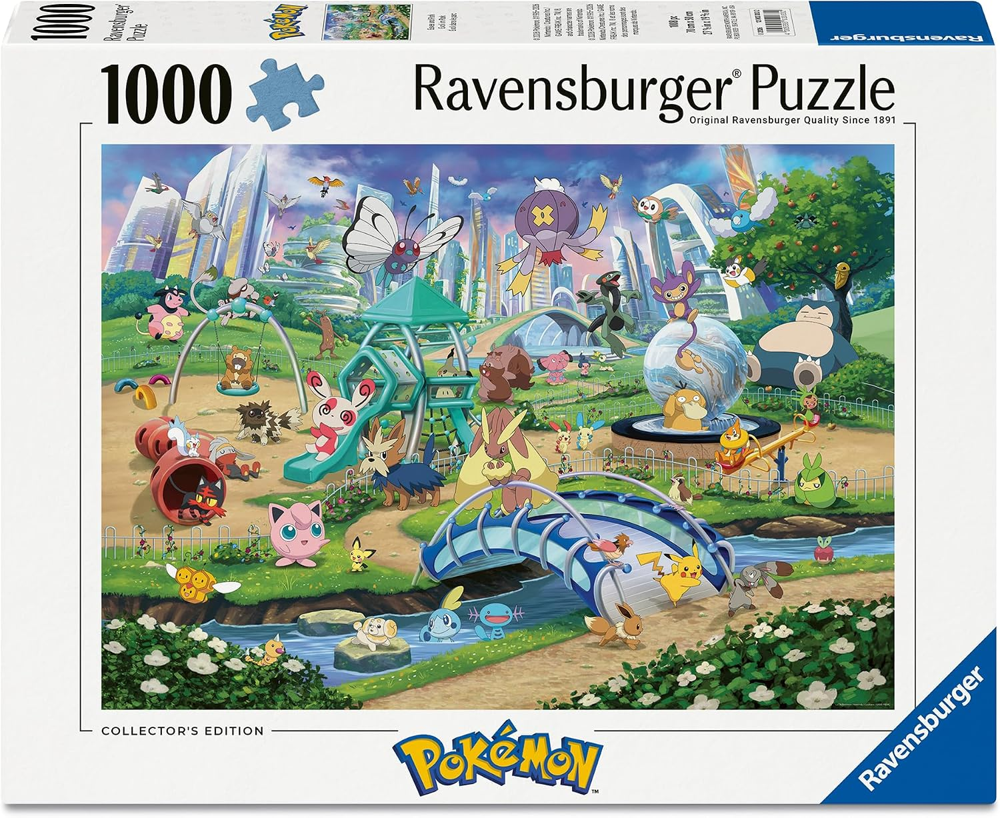 Pokemon 1000-Piece Puzzle: Breakout - Eevee, Park (Preorder)