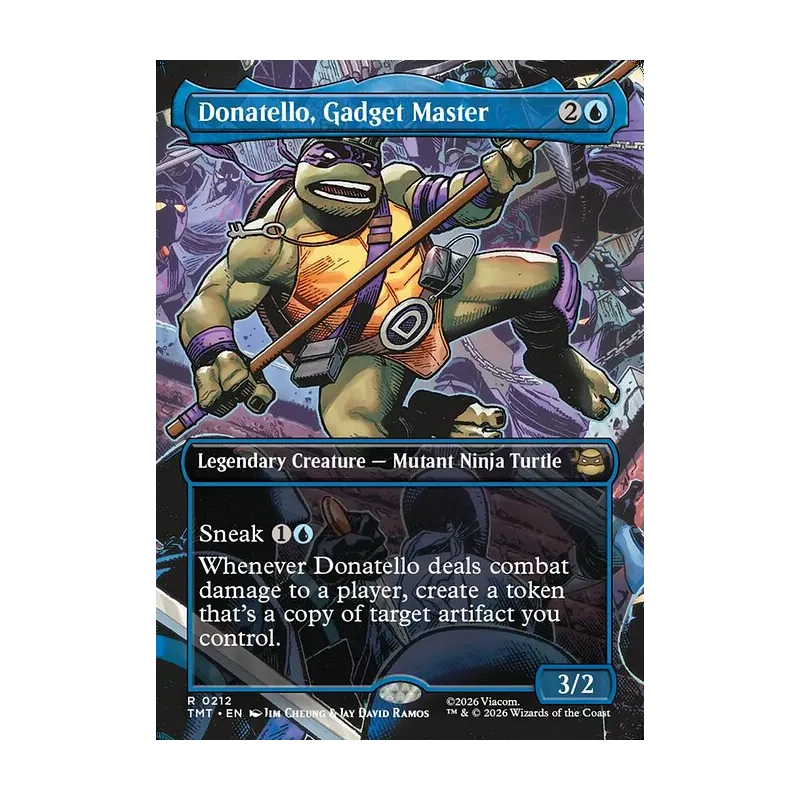 Donatello, Gadget Master (Borderless) - Teenage Mutant Ninja Turtles (Near Mint)