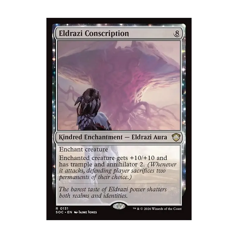 Eldrazi Conscription - Secrets of Strixhaven Commander (Near Mint)