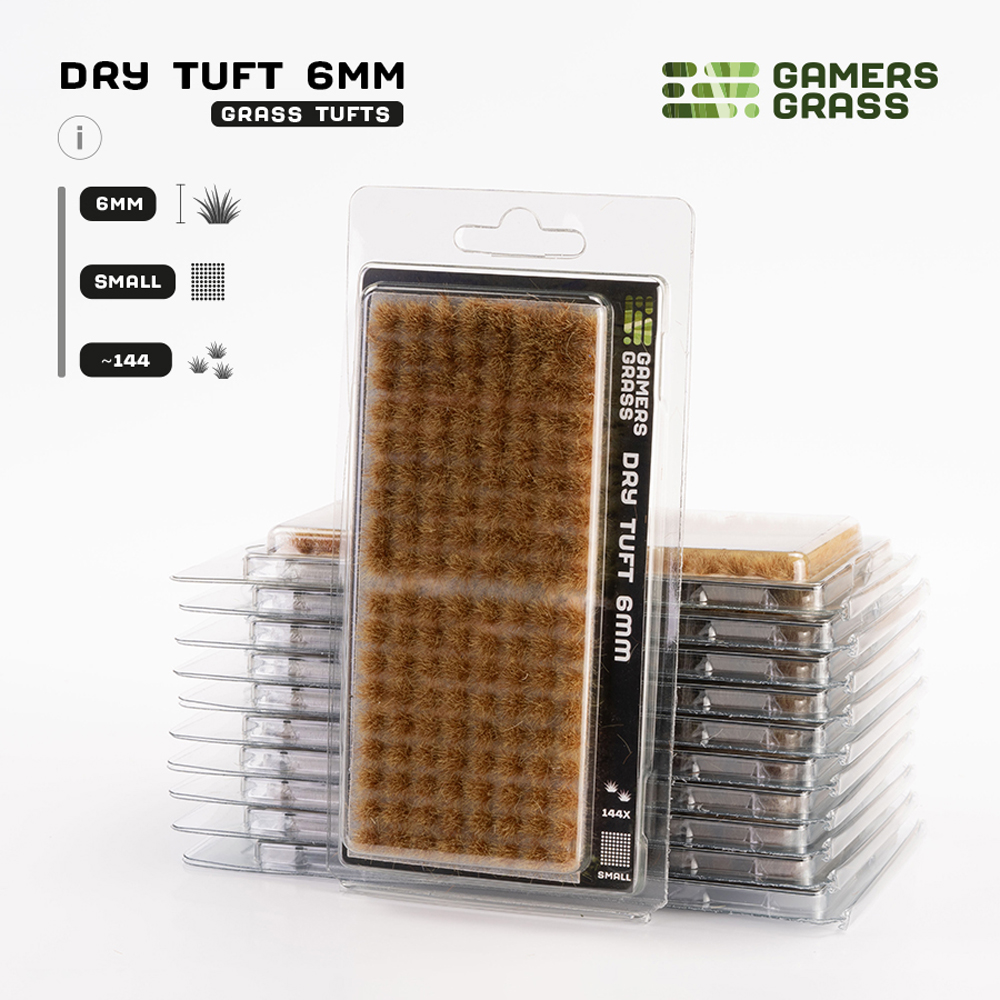Gamers Grass Tufts: Dry Tuft - Small 6mm