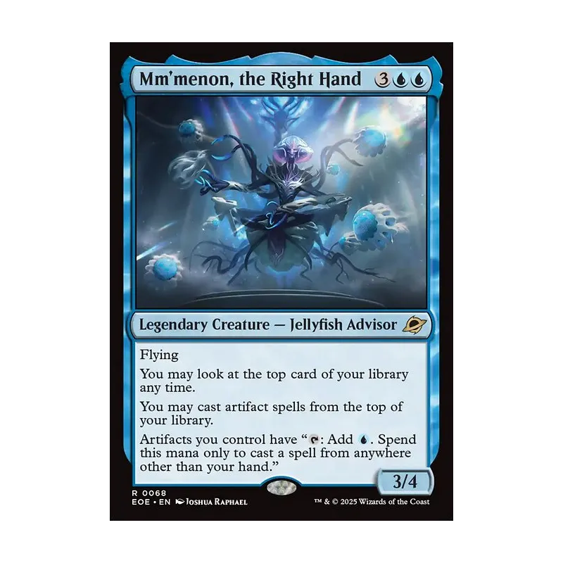 Mm'menon, the Right Hand - Edge of Eternities (Near Mint)