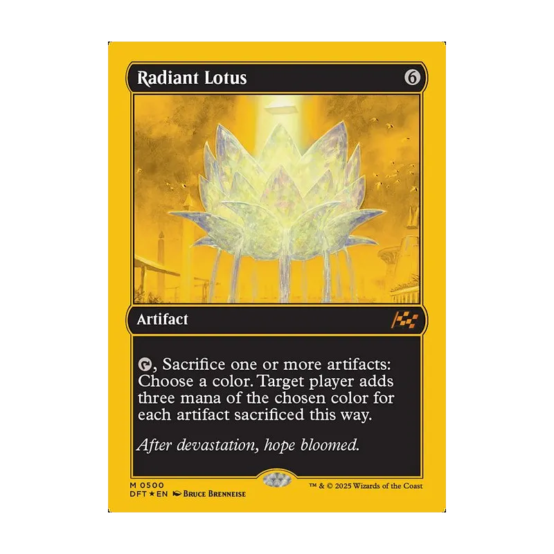 Radiant Lotus (First-Place Foil) - Aetherdrift (Foil Near Mint)