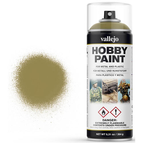 thumbnail image 2 of Vallejo 28020 - Hobby Spray Paint - Fantasy Wolf Grey 400mL - - Midwest Model Railroad 2 of 10