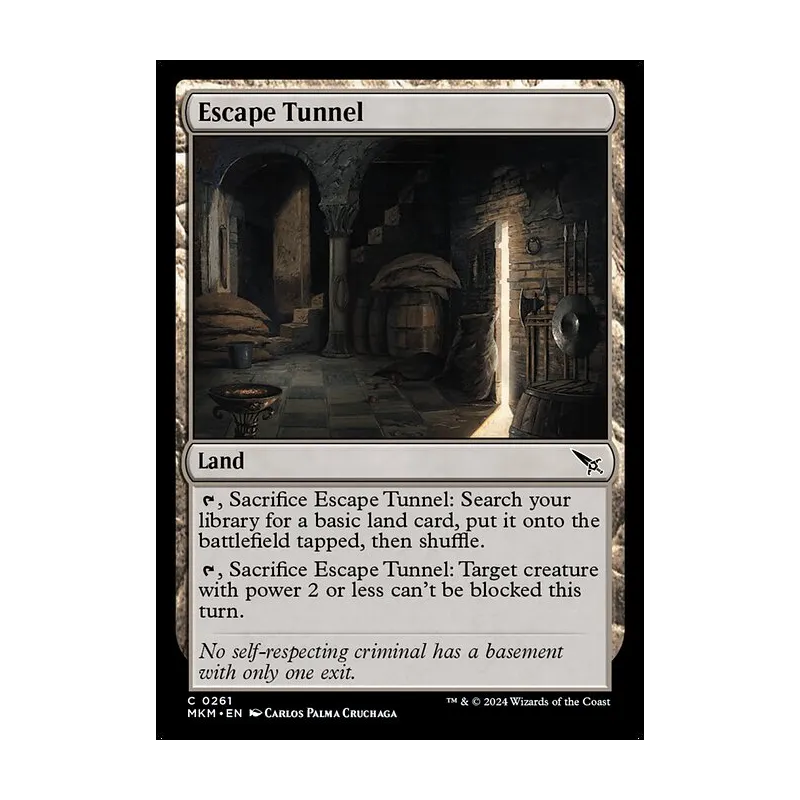 Escape Tunnel - Murders at Karlov Manor (Near Mint)