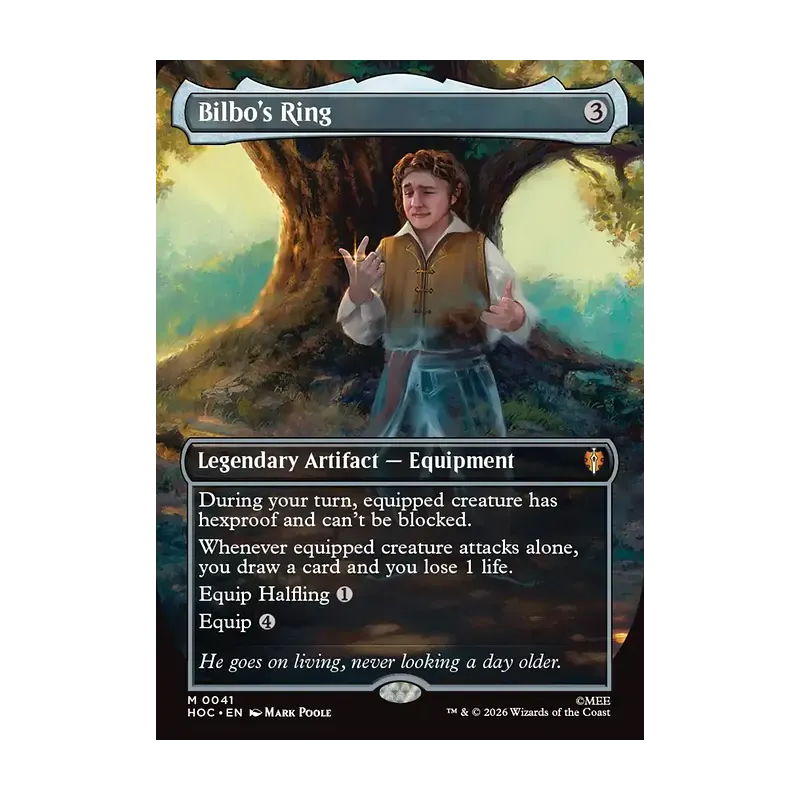 Bilbo's Ring (Borderless) - The Hobbit Eternal (Near Mint)