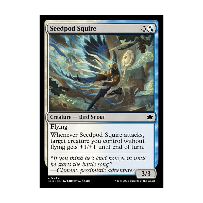 Seedpod Squire - Bloomburrow (Near Mint)