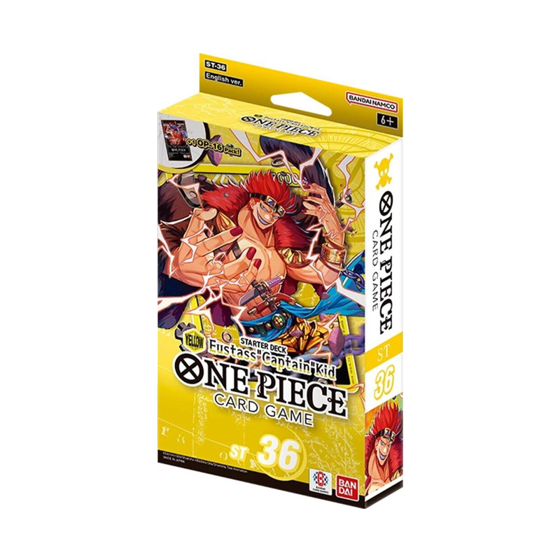 One Piece TCG: YELLOW Eustass "Captain" Kid [ST-36] - Starter Deck (New Arrival)