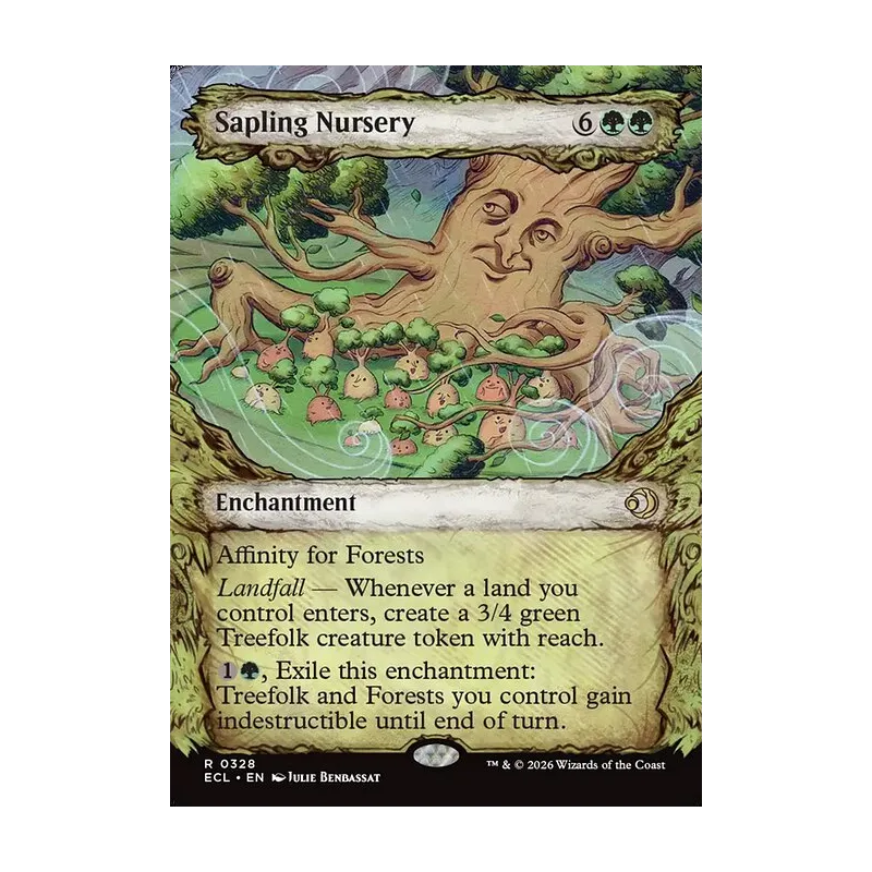 Sapling Nursery (Showcase) - Lorwyn Eclipsed (Near Mint)