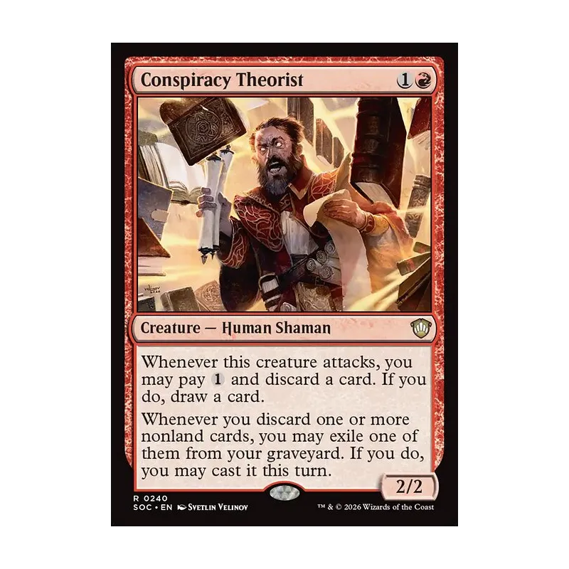 Conspiracy Theorist - Secrets of Strixhaven Commander (Near Mint)