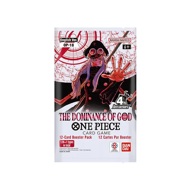 One Piece TCG: The Dominance of God [OP-18] - Booster Pack (Preorder)