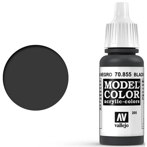 Vallejo Model Color Paint: Black Glaze