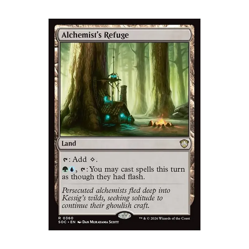 Alchemist's Refuge - Secrets of Strixhaven Commander (Near Mint)