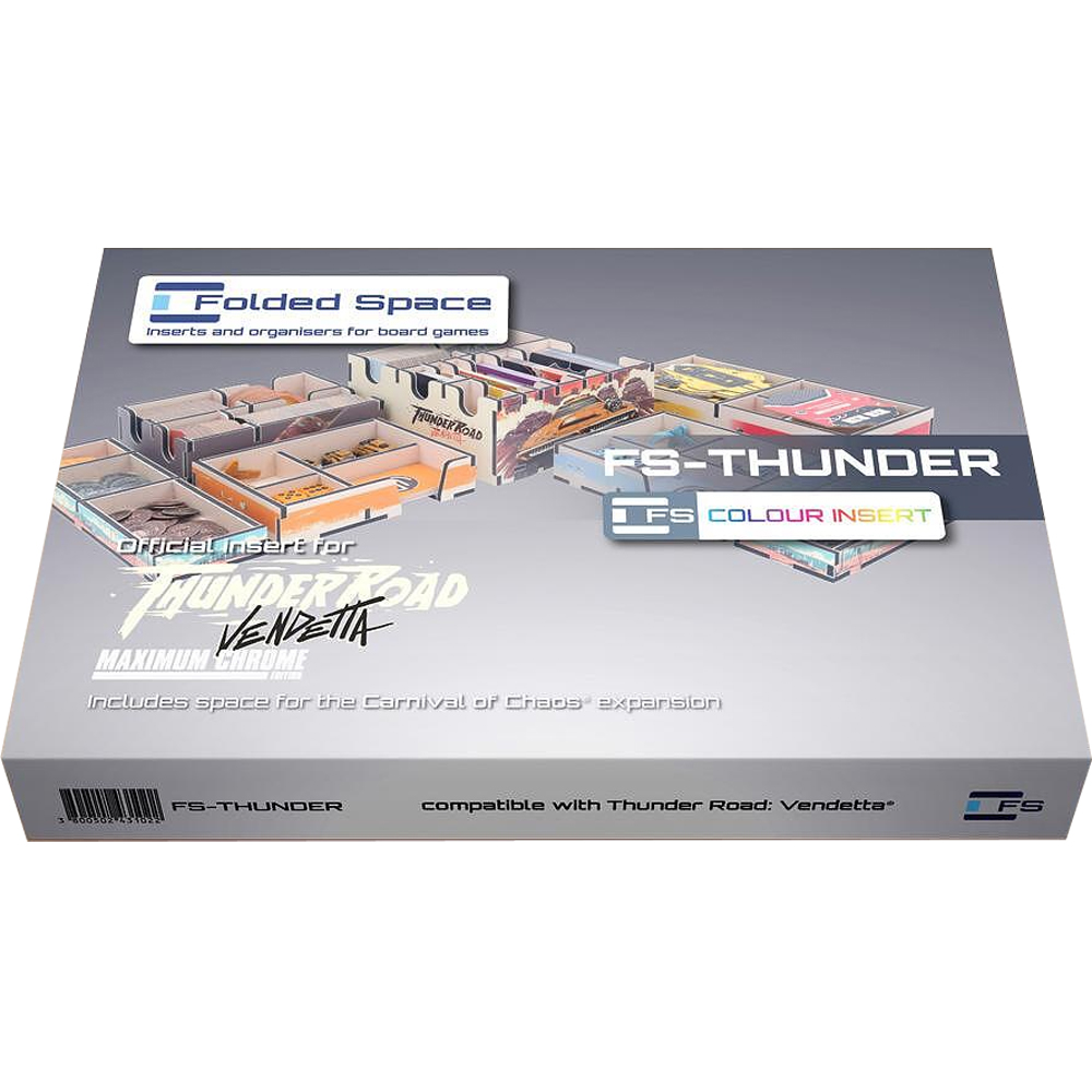 Box Insert Color: Thunder Road: Vendetta Maximum Chrome (Preorder)