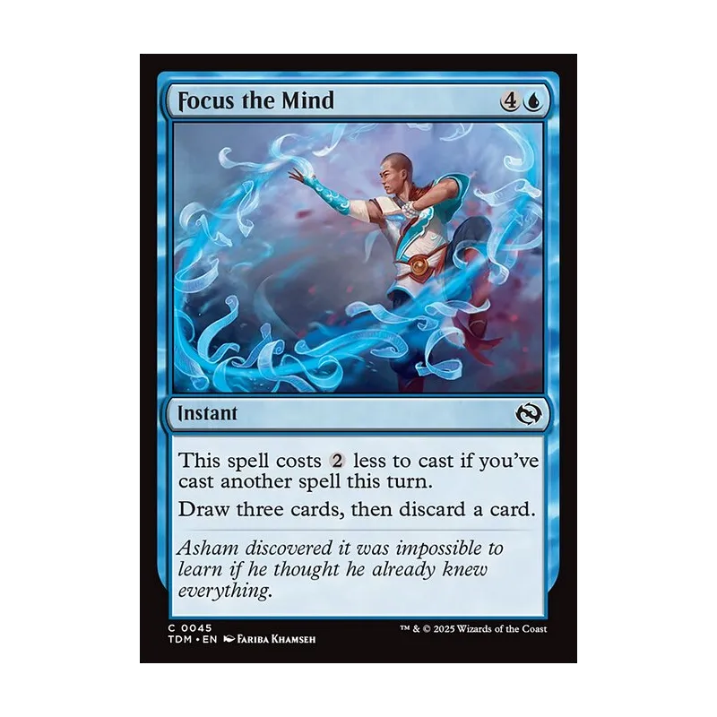 Focus the Mind - Tarkir: Dragonstorm (Near Mint)