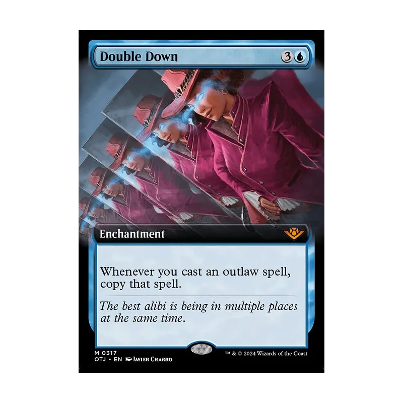 Double Down (Extended Art) - Outlaws of Thunder Junction (Near Mint)