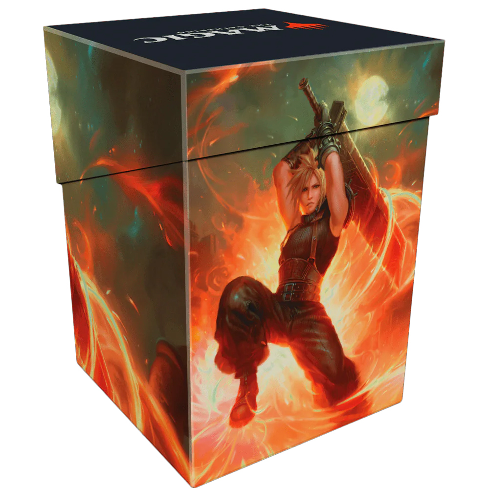 MtG 100+ Deck Box: Final Fantasy - Cloud, Ex-SOLDIER (Commander