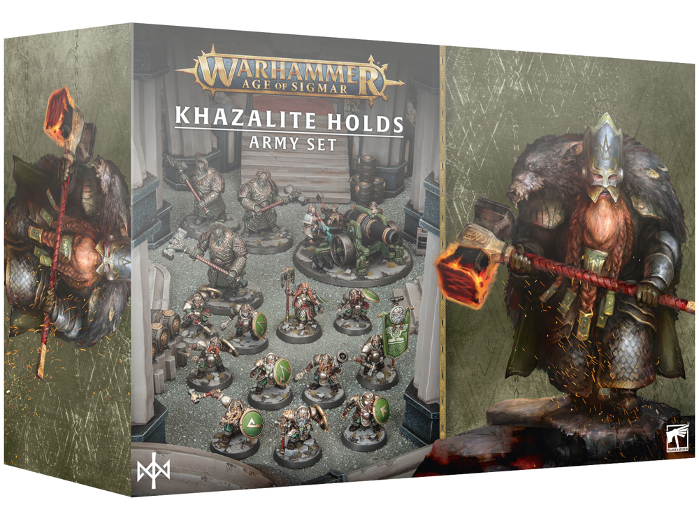 Warhammer Age of Sigmar: Khazalite Holds Army Set (Preorder)