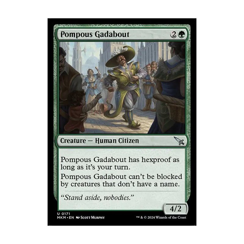 Pompous Gadabout - Murders at Karlov Manor (Near Mint)