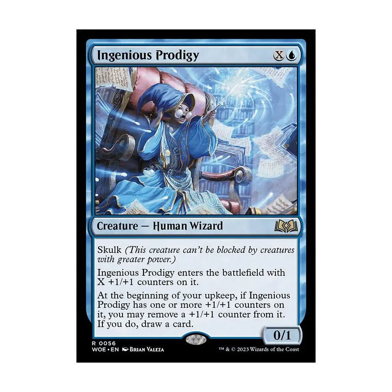 Ingenious Prodigy - Wilds of Eldraine (Near Mint)