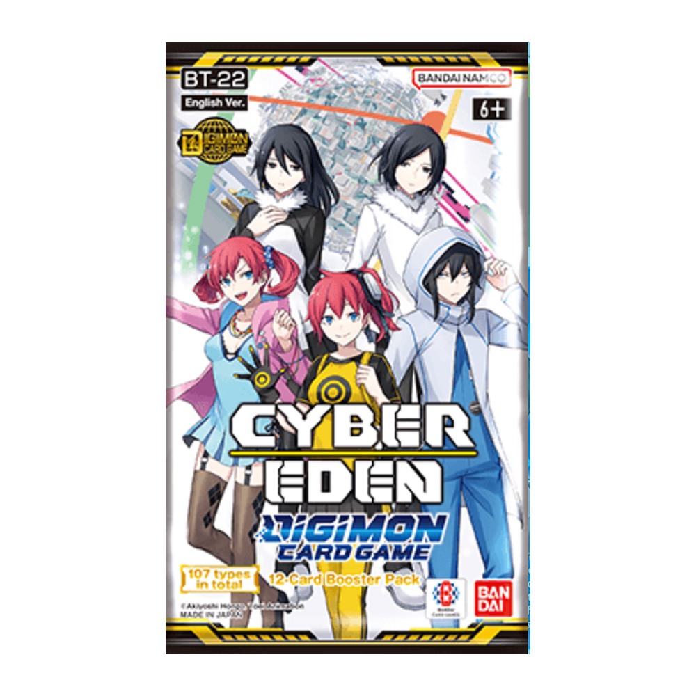 Digimon TCG: Cyber Eden [BT22] Booster Pack