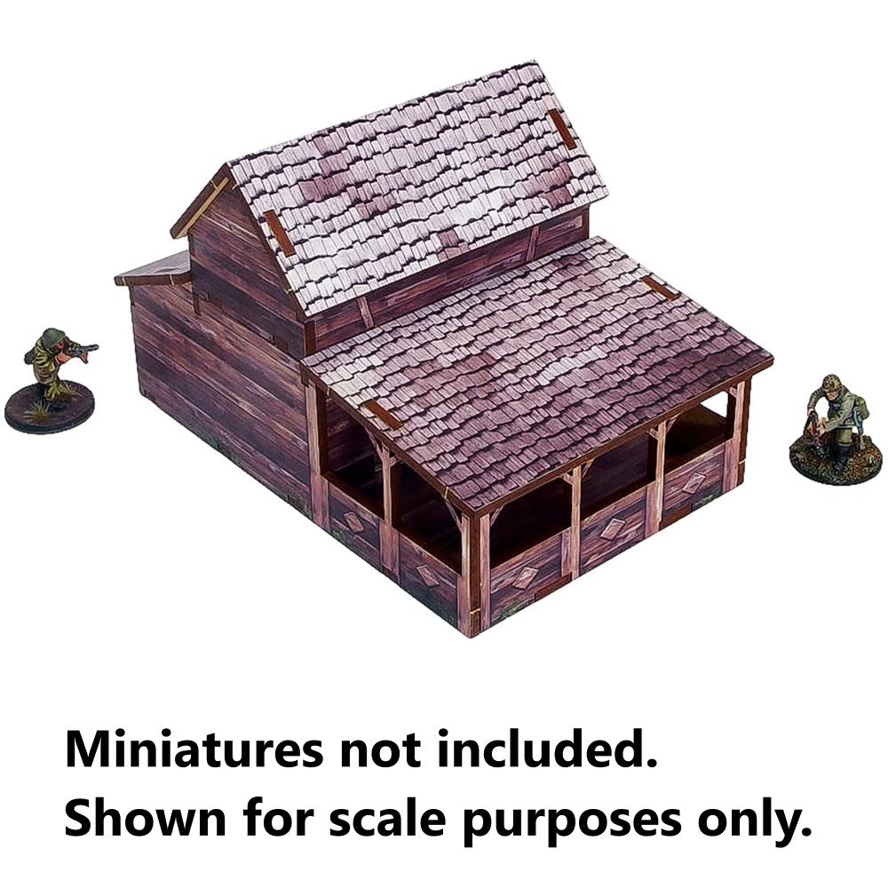 Bolt Action HDF Terrain: WW2 Ostfront Village - Workshop