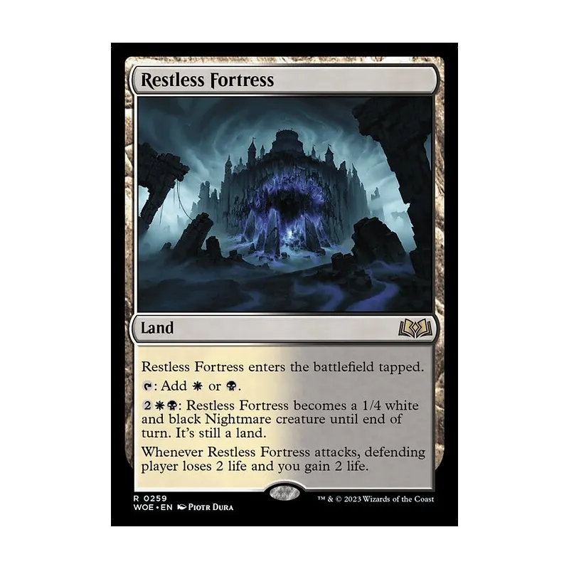 Restless Fortress - Wilds of Eldraine (Near Mint)