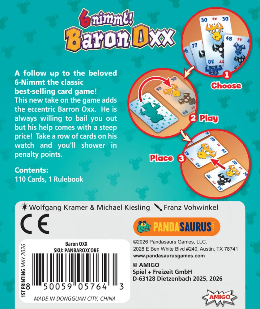 6 Nimmt! Baron Oxx (Preorder)