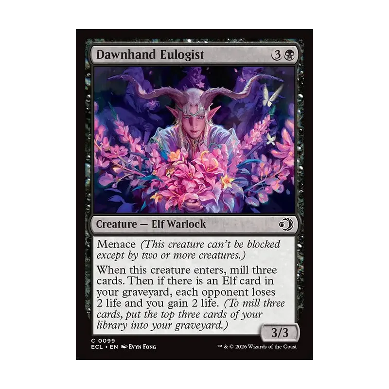 Dawnhand Eulogist - Lorwyn Eclipsed (Near Mint)