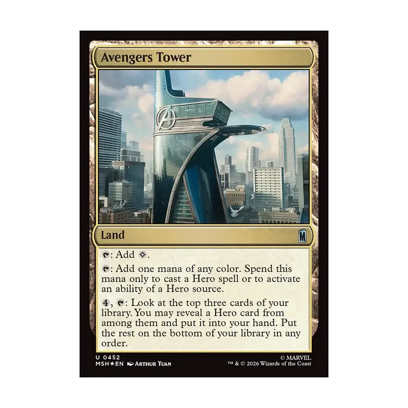 Avengers Tower (Surge Foil) - Marvel Super Heroes (Foil Near Mint)