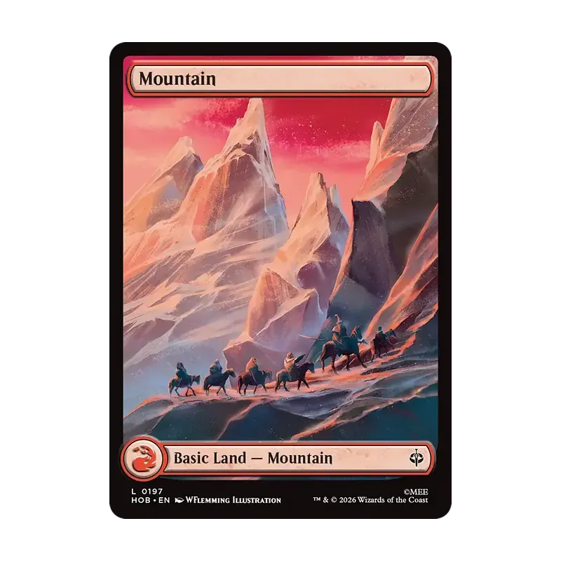 Mountain (0197) - The Hobbit (Near Mint)