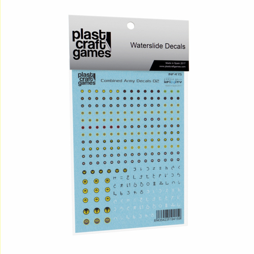 Plast Craft: Infinity Decals - Combined Army 2