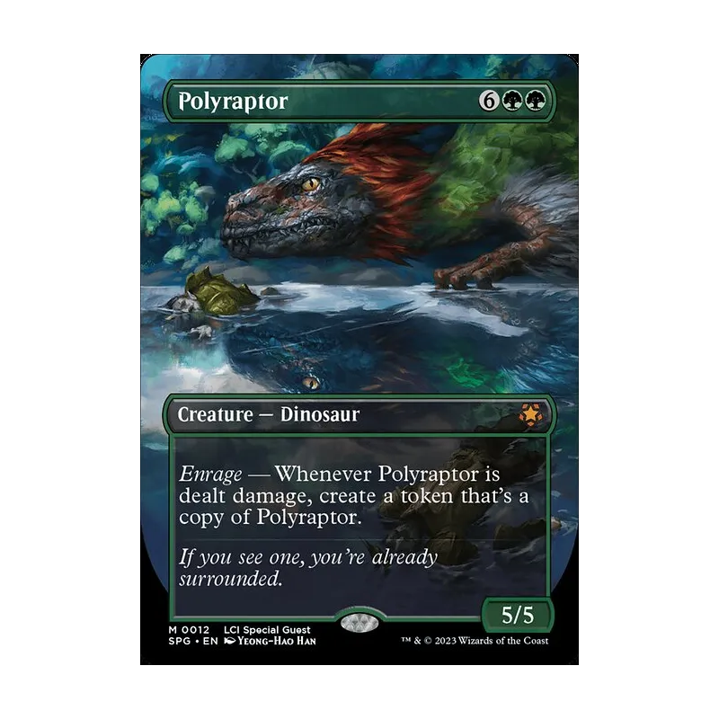Polyraptor (Borderless) - Special Guests (Near Mint)