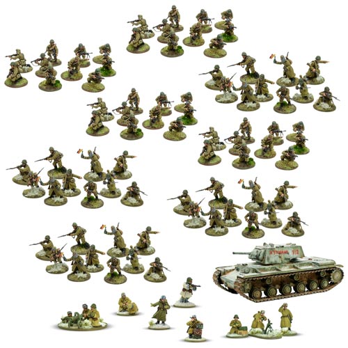 Bolt Action: Soviet Army (Winter) Starter Army (Last Chance)