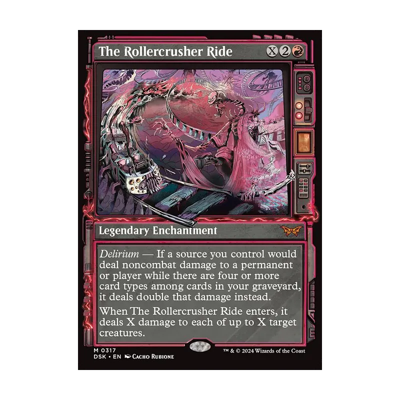 The Rollercrusher Ride (Showcase) - Duskmourn: House of Horror (Near Mint)