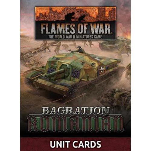 Flames of War WW2: Bagration - Romanian Unit Card Pack