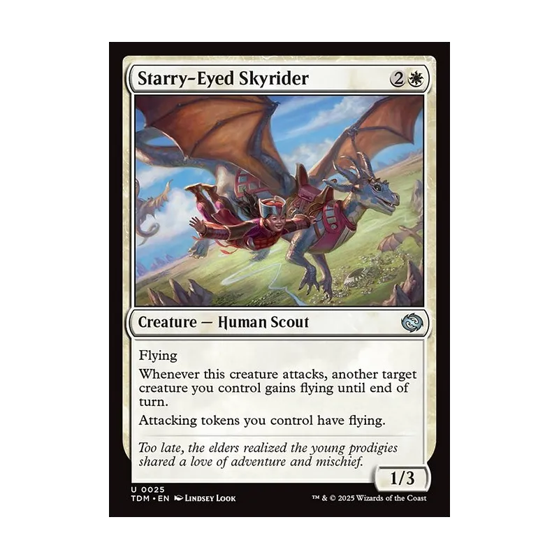 Starry-Eyed Skyrider - Tarkir: Dragonstorm (Near Mint)